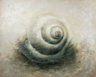 Schneckenhaus – Acryl und Öl auf Leinwand